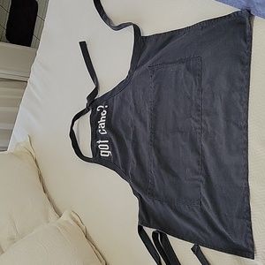 Fiel  "got cake?" Navy Blue Bib Apron